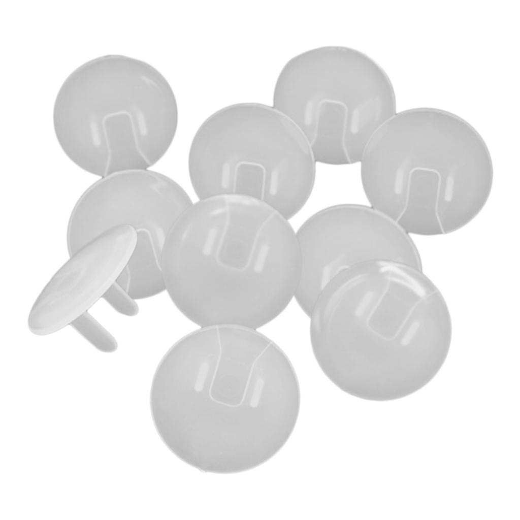 10Pieces Safety Outlet Plug Covers For Child Baby Proof Electric Shock