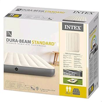 Inflatable Queen Size Airbed With Hand Pump