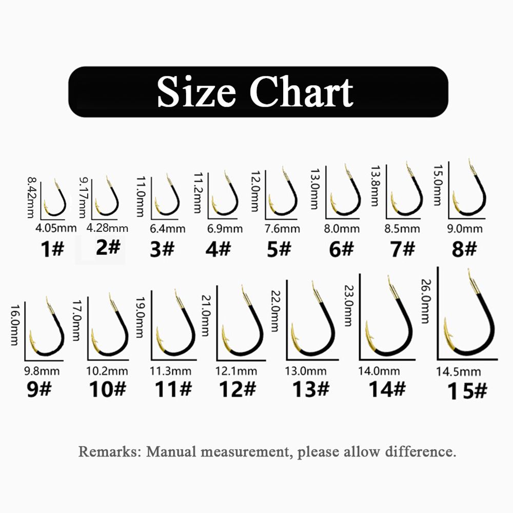 10pcs/pack High Quality Fish Hook Barbed Colored Tungsten