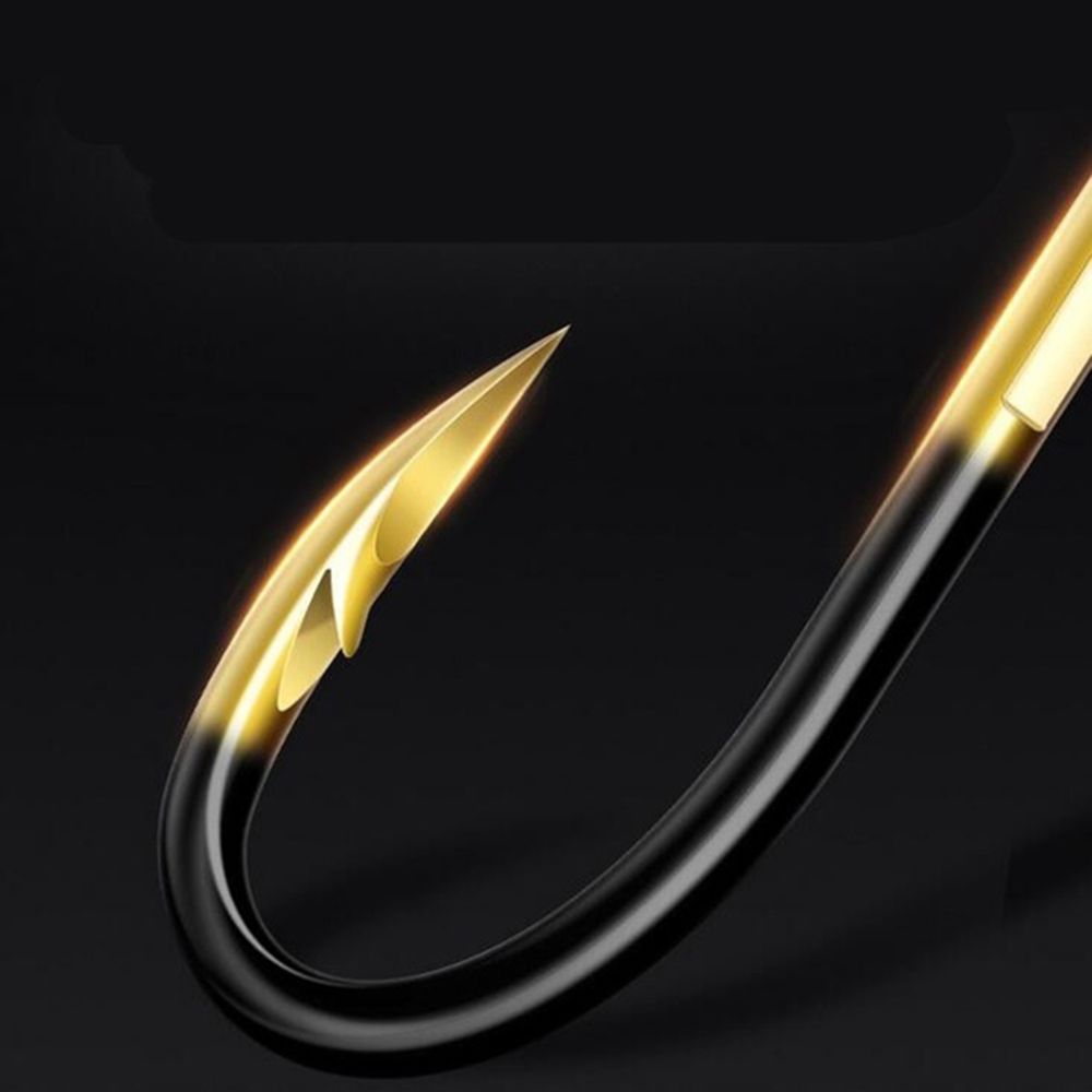10pcs/pack High Quality Fish Hook Barbed Colored Tungsten