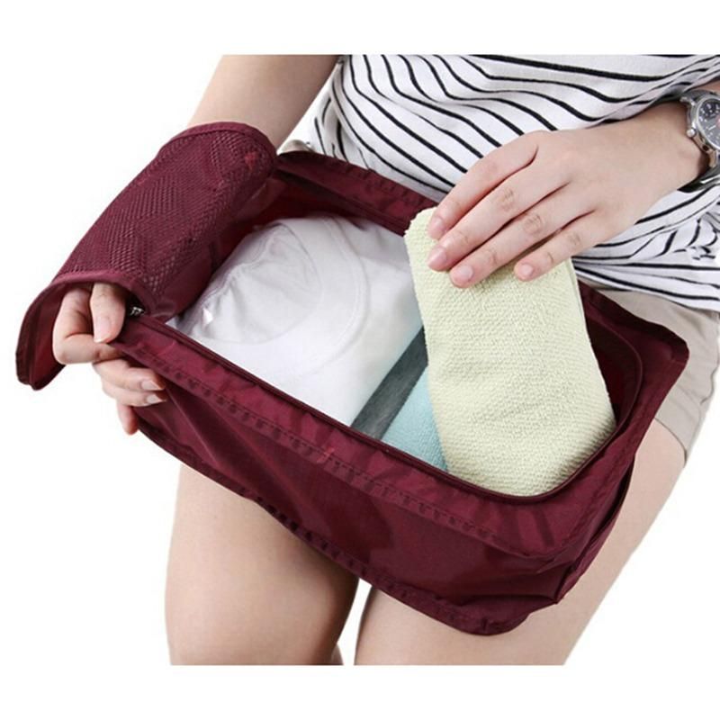 Travel Storage Portable Sneaker Bag Waterproof Breathable Single Shoe Storage Bag Foldable Portable Small Shoe Bag Bagh