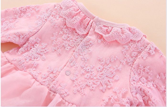 FAVOUR BABY GIRL CHRISTENING/NAMING CEREMONY GOWN 4- PINK
