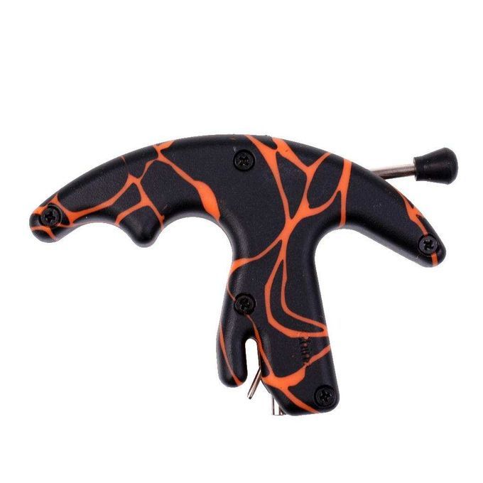 Outdoor Archery Thumb   Release  Bow Shooting Assist Tool Orange