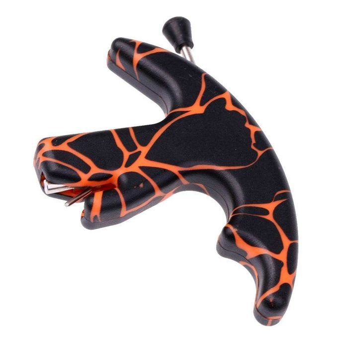 Outdoor Archery Thumb   Release  Bow Shooting Assist Tool Orange