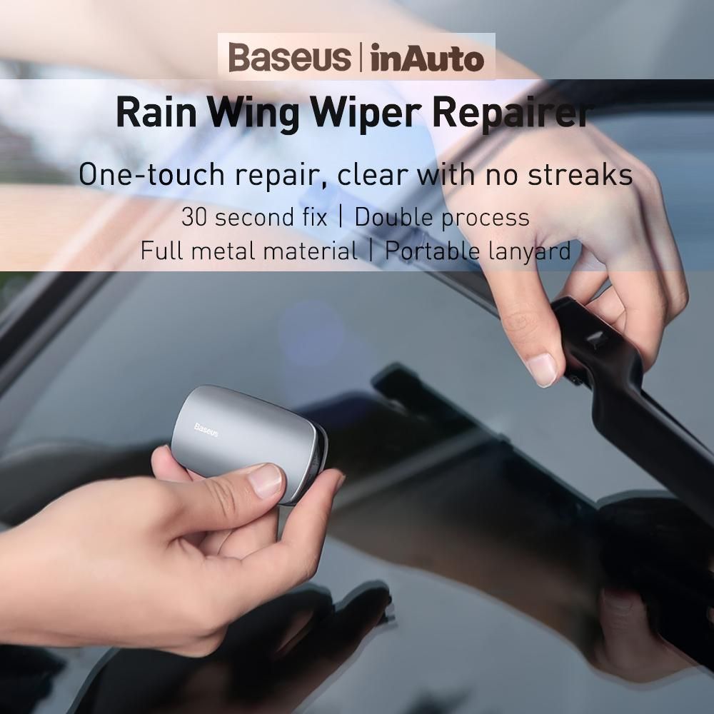 Baseus Windshield Wiper Regroover Car Wiper Blade Trimmer Vehicle Wiper Blades Regroove Tool Windscreen Wipers Repair Tool Windshield Scratch Repair