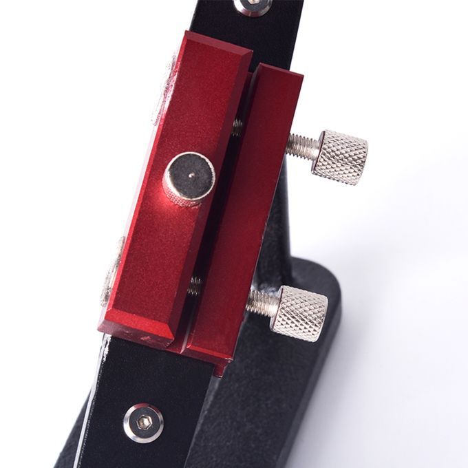 DIY Make Archery Arrow Feather Stick Bonding Tool Adjustable Red