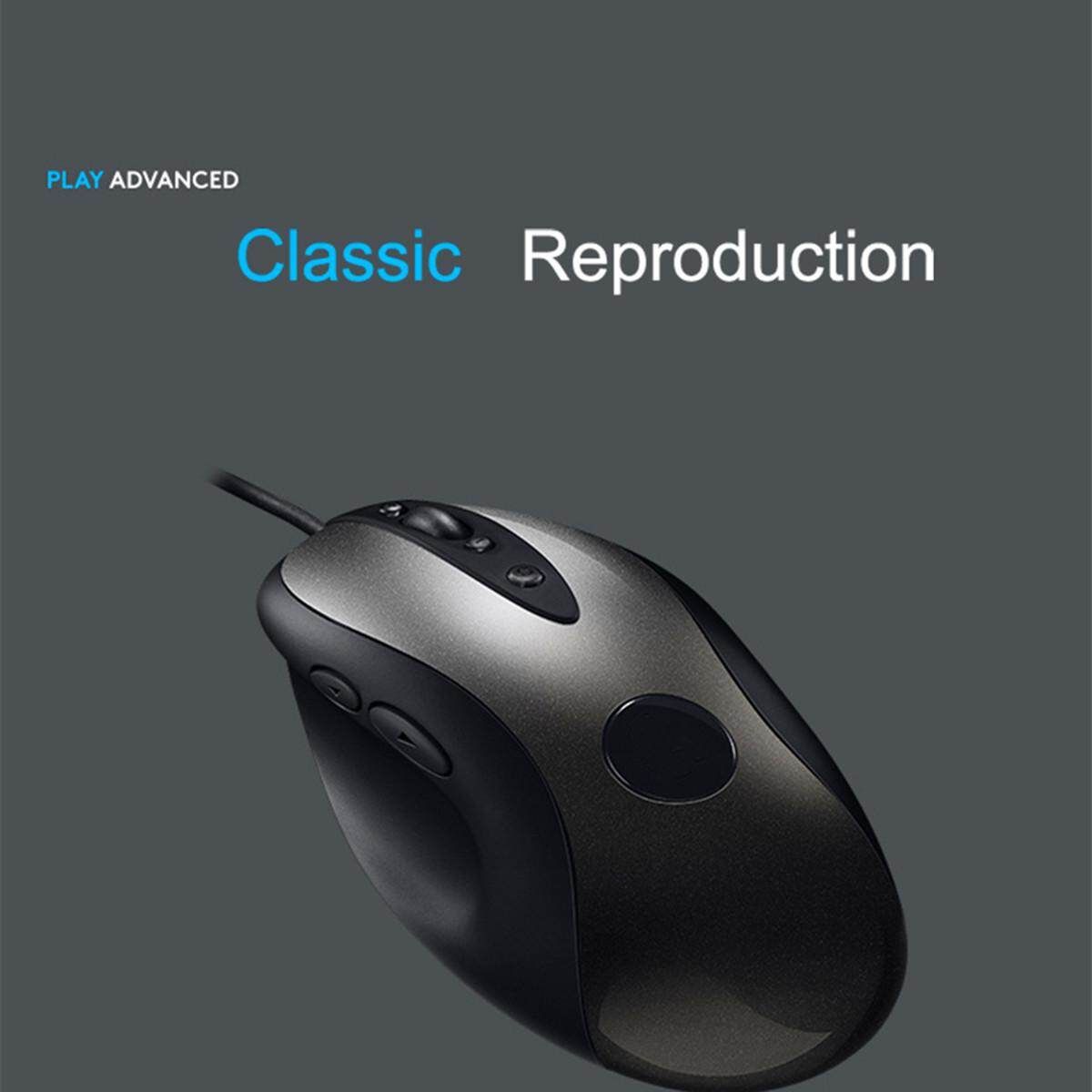 2018New Mode 1/Logitech MX518 Legendary Classic Game Mouse 16000 DPI HERO PUBG