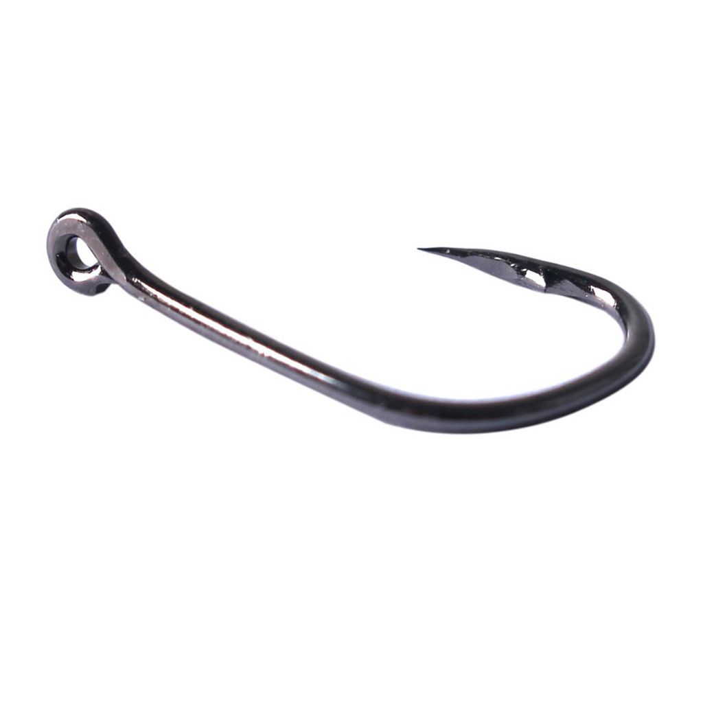300pcs High-carbon Steel Barbed  Hook Kit 3-12# Jig Big Hook