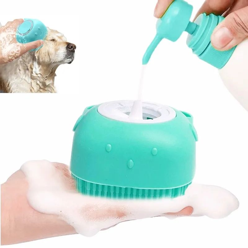 DOG BATHING BRUSH