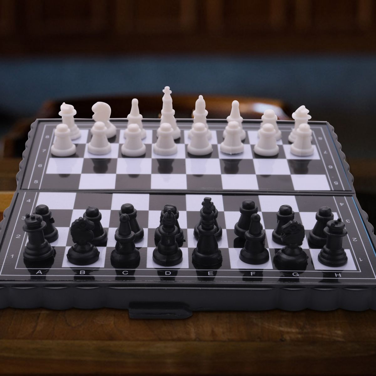 5x5 Inch Chess Portable Plastic Folding Board With Magnetic