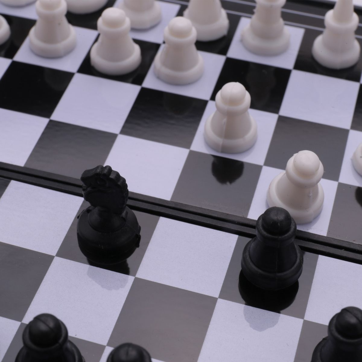 5x5 Inch Chess Portable Plastic Folding Board With Magnetic