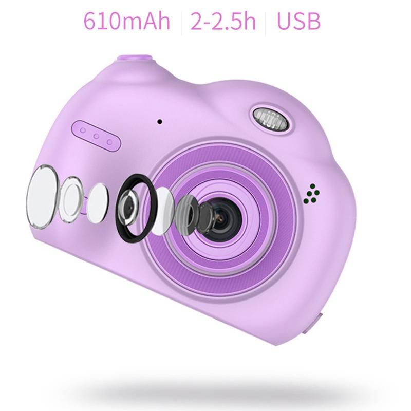 Child Camera Digital Camera 2.4Inch Cartoon Camera Toys