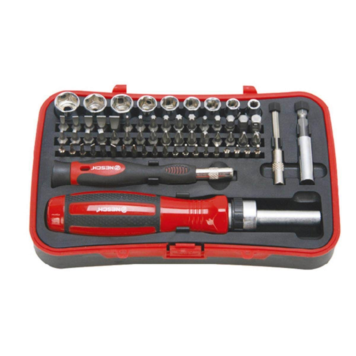 65pcs Precision Screwdriver Set Ratchet Wheel Screwdriver Kits Chrome Vanadium Bits Repair Tools