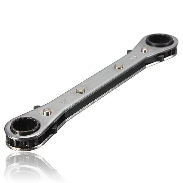 Ring Ratchet Spanner Wrench Set Repair Tools Metric 6mm X 8mm 10x12