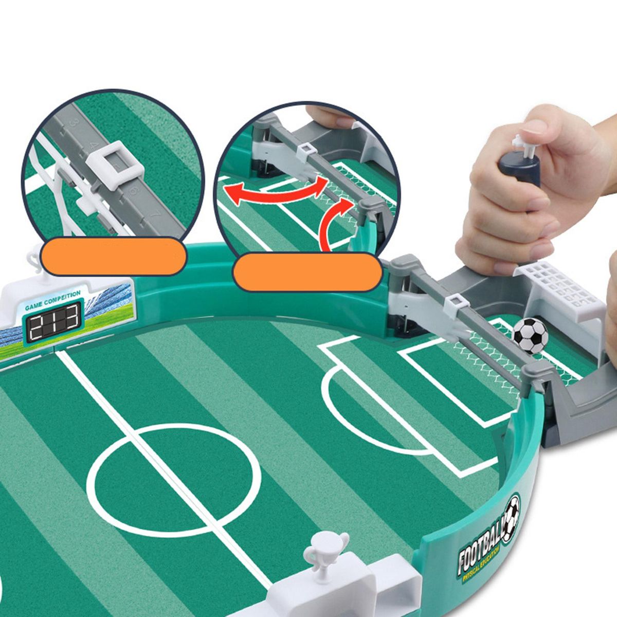 Soccer Game Interactive Toy Football Board Medium 4 Balls