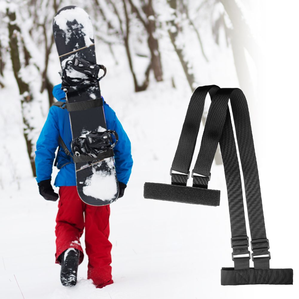 Ski Pole Carrying Strap Snowboard Shoulder Strap Adjustable