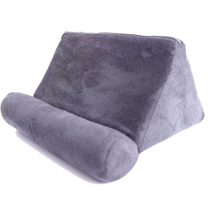 Tablet Pillow Holder Stand Foam Book Rest Reading Bed Cushion For IPad Black