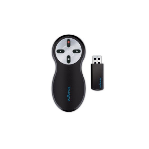 Wireless Presenter With Red Laser - Black