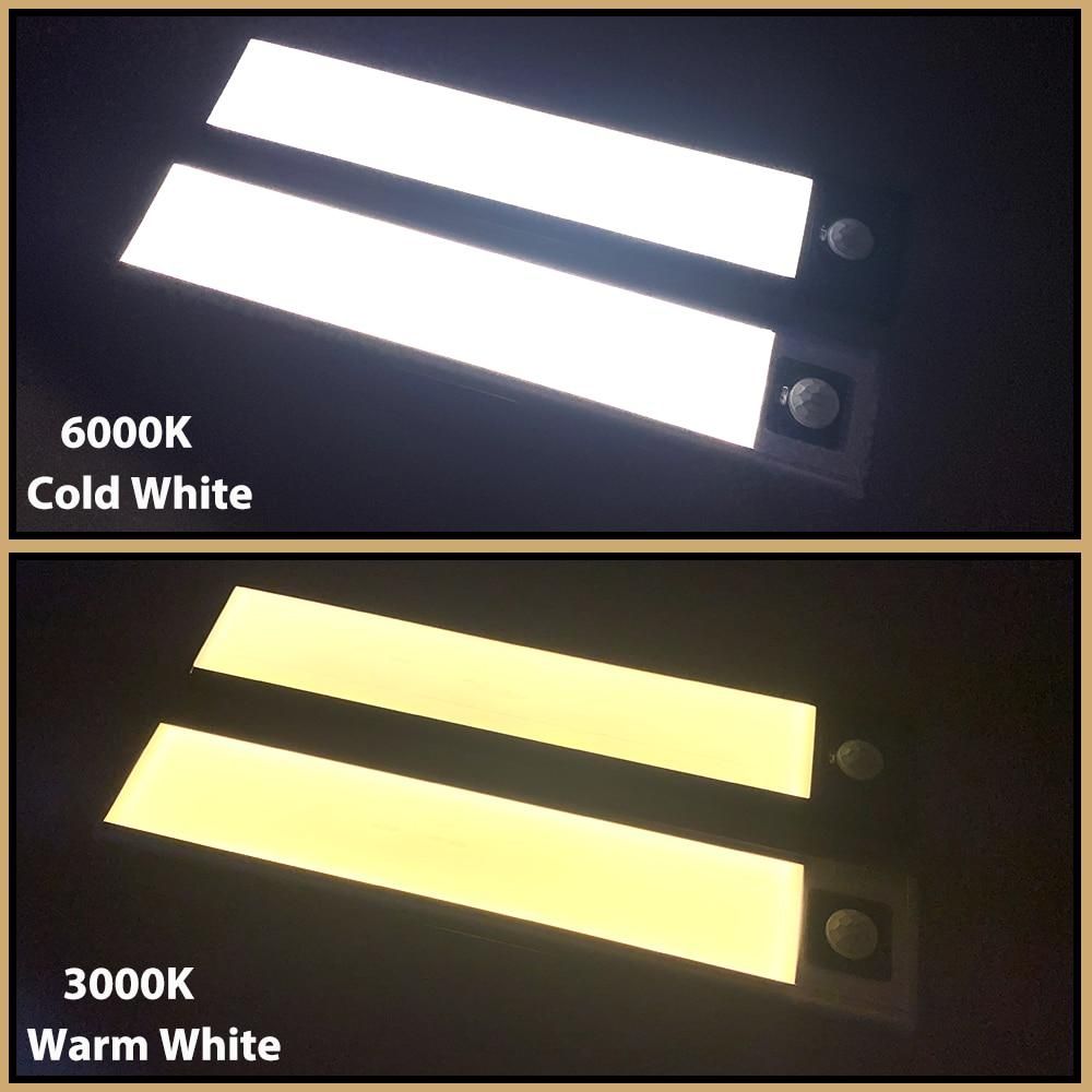20 40CM Led Light Under Cabinet Light Motion Sensor night light Closet Light Cabinet Kitchen Lighting Magnetic night light