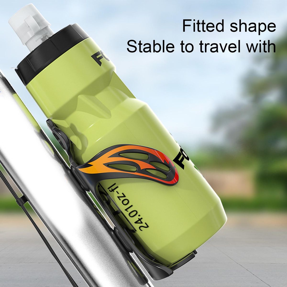 Cycling Cup Holder Mountain Bike Water Bottle Cage Bracket Red Black