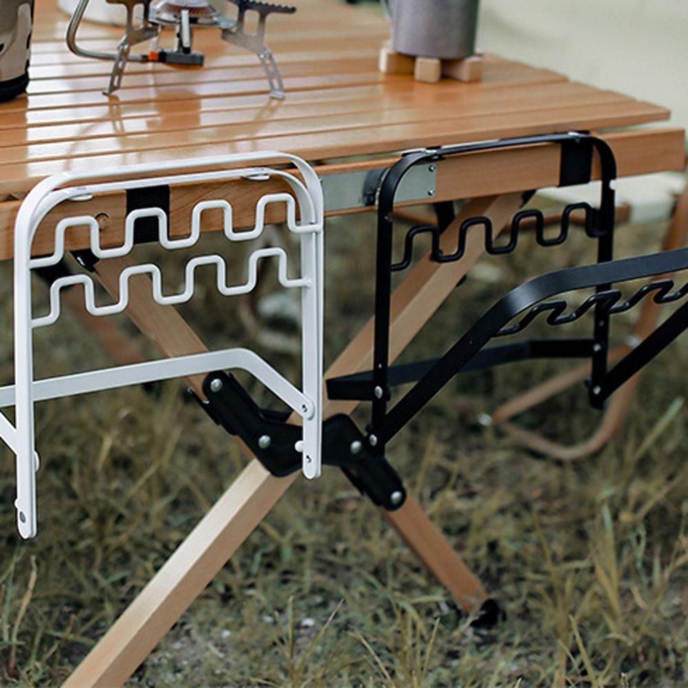 Foldable Garbage Bag Support Outdoor Camping Rubbish Bag Rack Plastics Bag Holder Picnic Kitchen Disposable Bag Rack