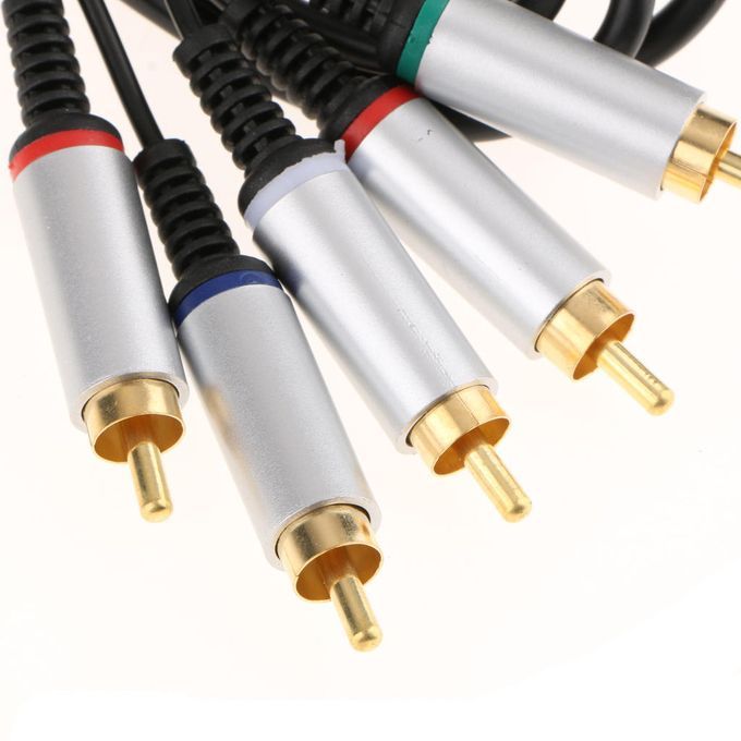 1.5 Meters 4ft AV Video Game Cable Cord Audio Color Difference Lines