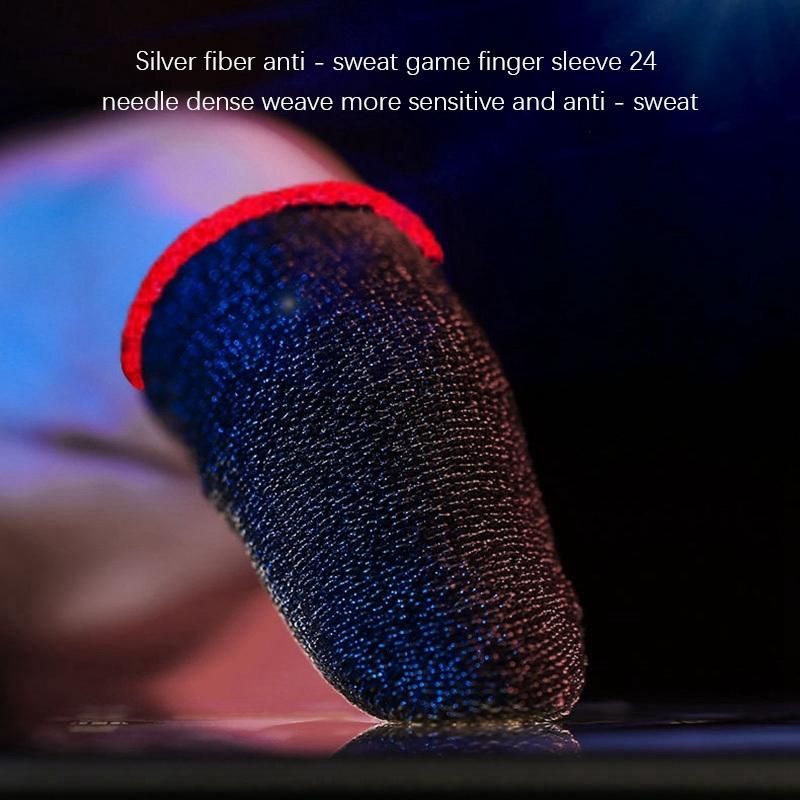 Multi-style 20Pcs Finger Sweat Proof Gaming Sleeves Waterproof Gaming Sleeves Thumbs Finger Sleeve Game Controller Finger Cover