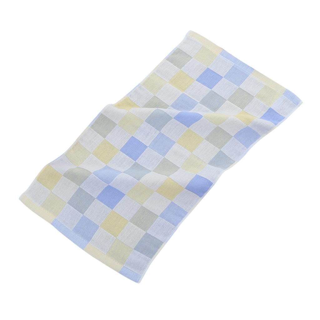 Quality 100% Cotton Bbay Kids Hand Bath Face Facial Towel Blue 25x50cm