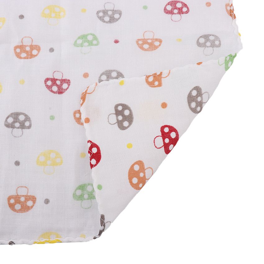 5Pcs Infant Feeding Double Gauze Handkerchief Towel Baby