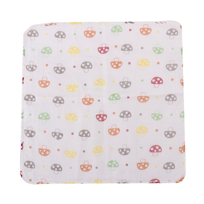 5Pcs Infant Feeding Double Gauze Handkerchief Towel Baby