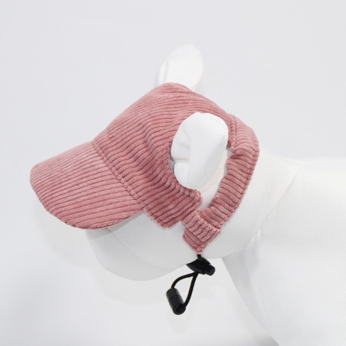 Dog Baseball Cap Breathable Casual Dog Trucker Hat For Travel Pink M