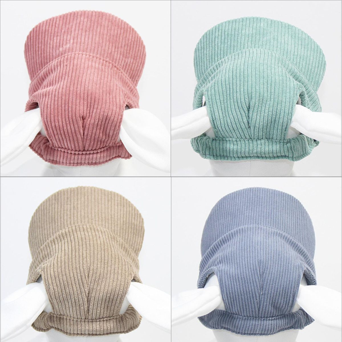 Dog Baseball Cap Breathable Casual Dog Trucker Hat For Travel Pink M