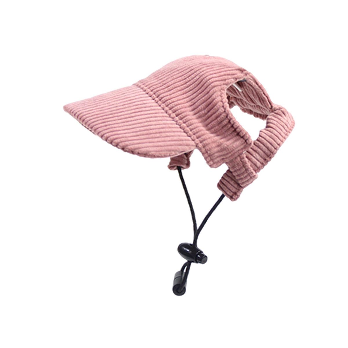 Dog Baseball Cap Breathable Casual Dog Trucker Hat For Travel Pink M