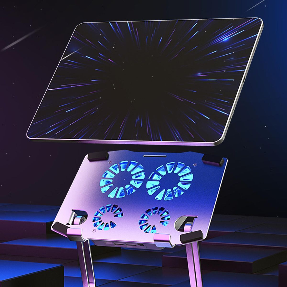 Portable Laptop Cooling Fan, Lightweight Adjustable