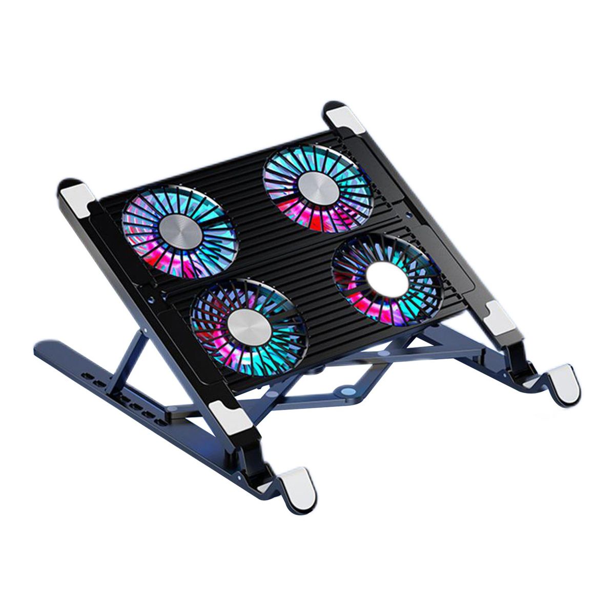 Laptop Stand With 4 Cooling Fans Cooler Gaming Notebook For 11-17.3