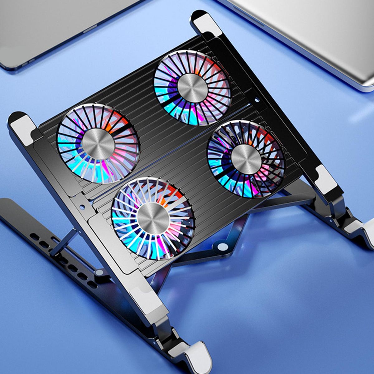 Laptop Stand With 4 Cooling Fans Cooler Gaming Notebook For 11-17.3