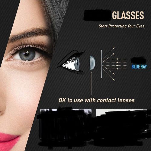 Anti Blue Ray Light Blocking Glasses For Computers / Phones