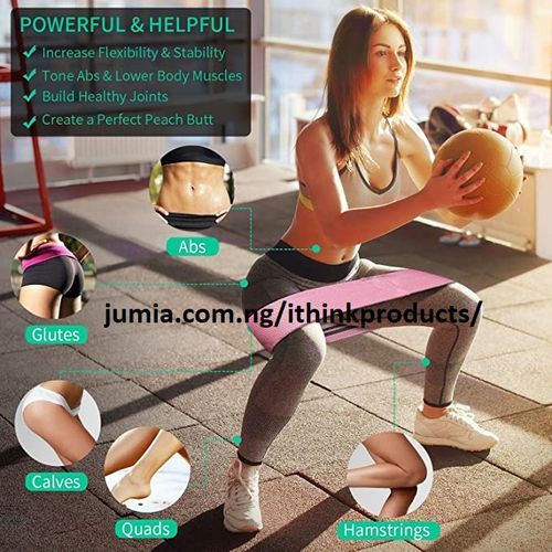 1PC Elastic Training Band Legs Booty Exercise Bands Fitness Resistance BAND