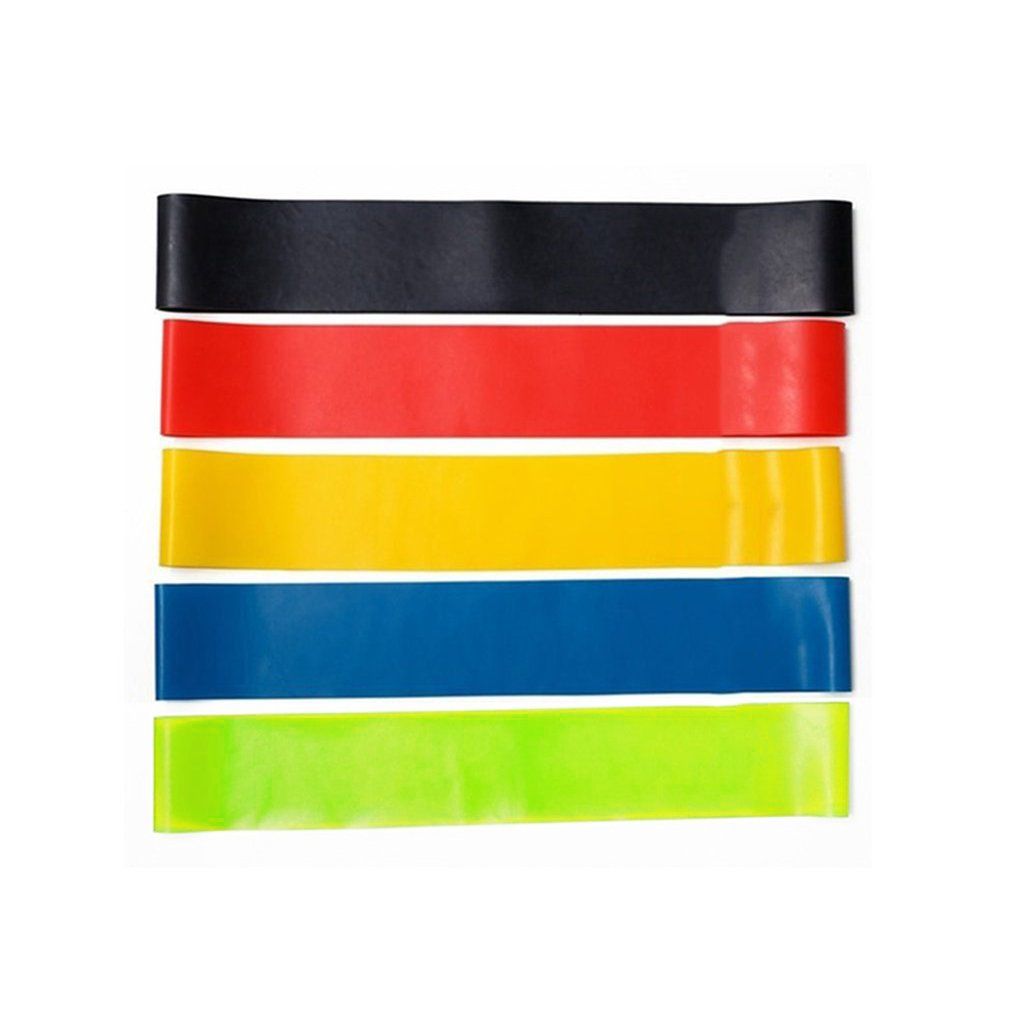 No Printed Latex Pull Ring Resistance Band Pull Ring Fitness Exercise Yoga