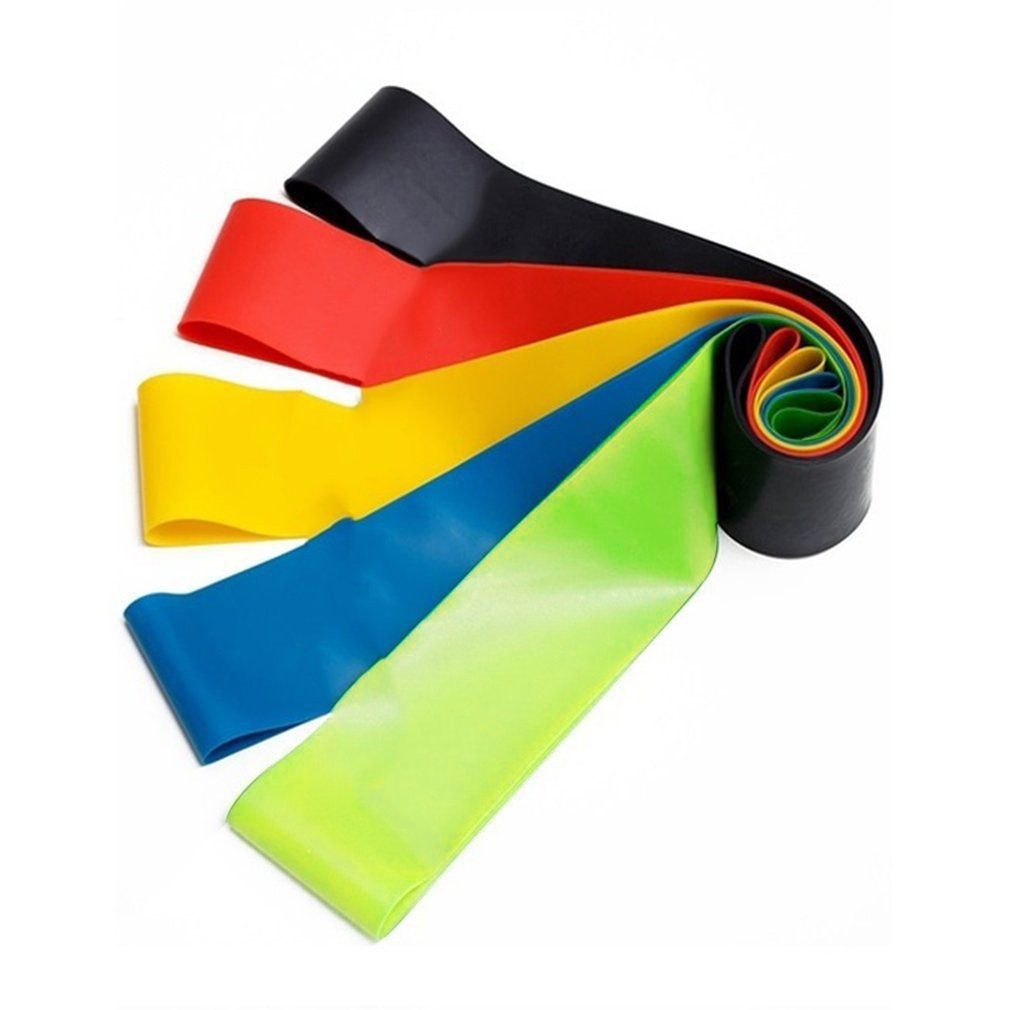 No Printed Latex Pull Ring Resistance Band Pull Ring Fitness Exercise Yoga