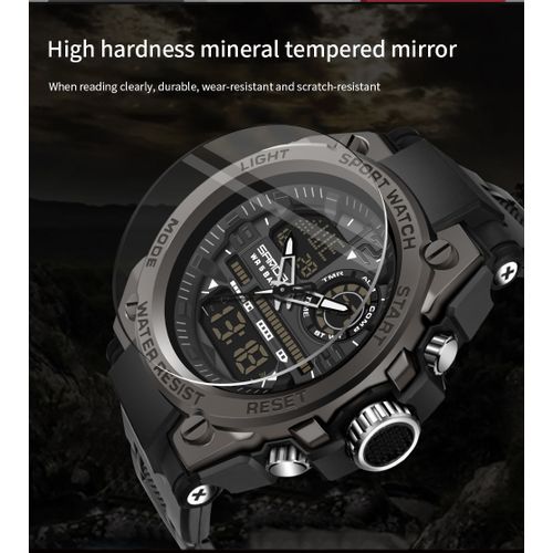 Men Digital Watch Sports Watches Waterproof Wristwatch 6024