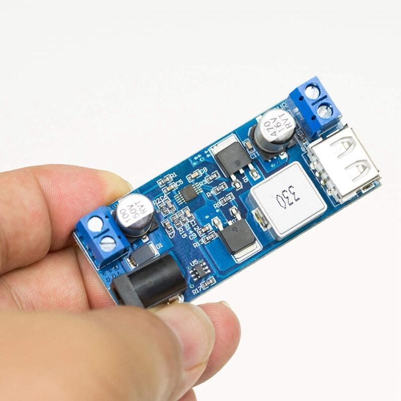 DC 6V 9V 12V 24V to DC 5V 5A Buck Converter Module,9 to 36V Step Down to USB 5V Transformer Dual Output Voltage Regulator