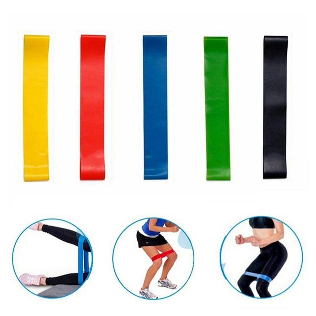 Yoga Resistance Rubber Bands Indoor Outdoor Fitness Equipment Elastic Bands