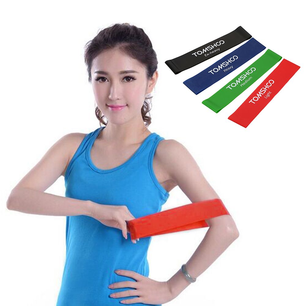 Exercise Resistance Loop Bands Latex Gym Strength