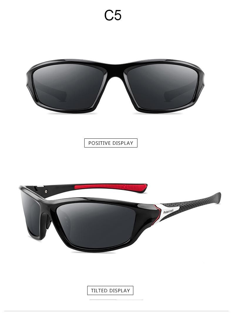 Polarized night vision sunglasses Men's outdoor cycling glasses
