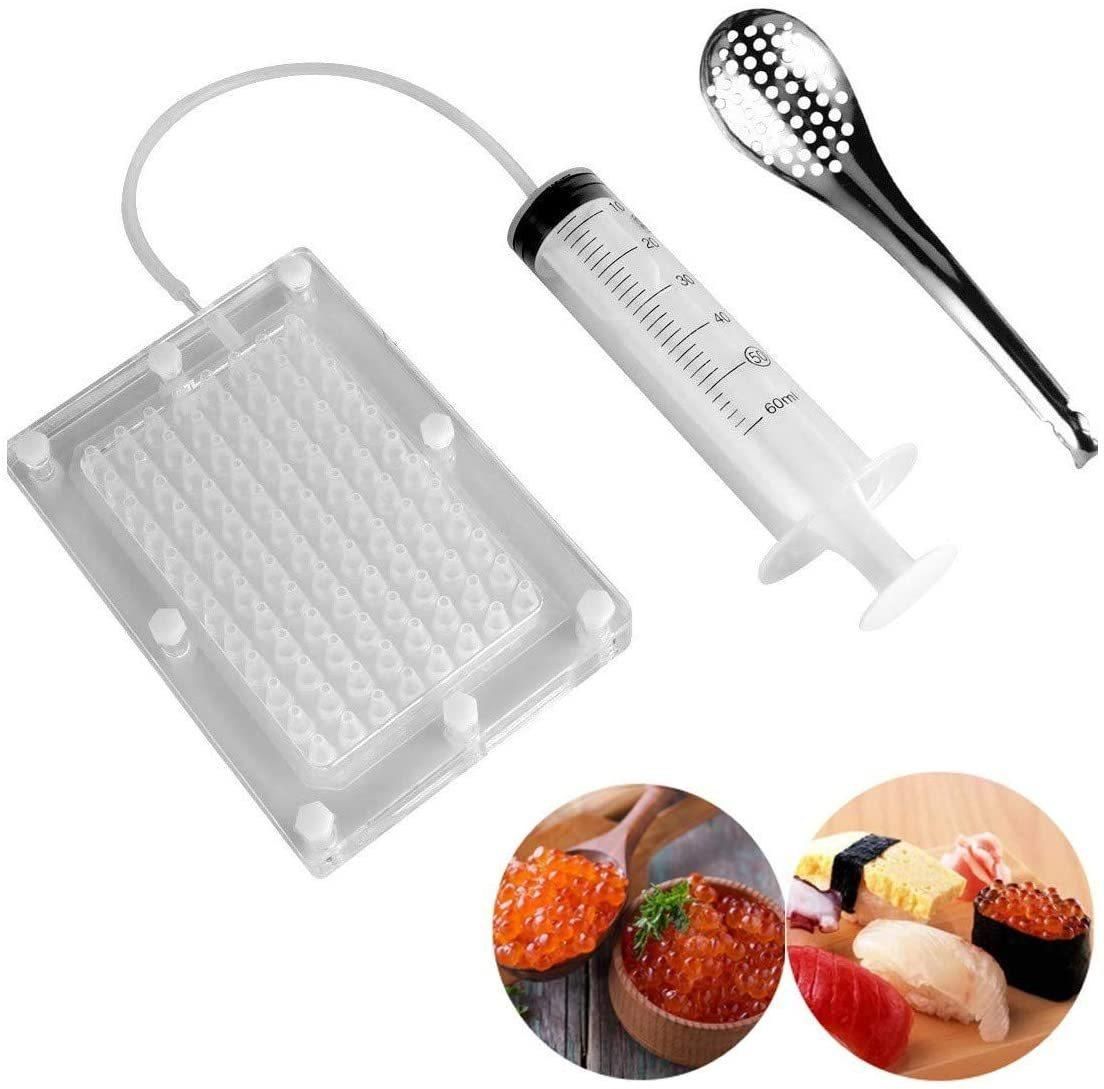 Caviar box Molecular cooking caviar box caviar generation maker popping boba maker