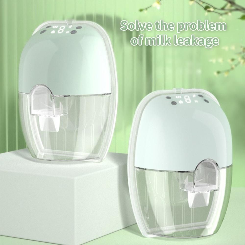Hands Free Breast Pump Wearable Electric Breast Pump Lightweight with LED Display 2 Modes & 9 Suction Levels