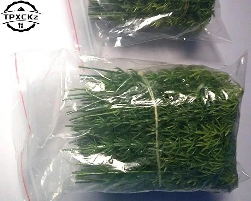 10 Pieces New Artificial Green Bamboo Leaves Fake Green Plants Greenery Leaves for Home Hotel Office Decoration