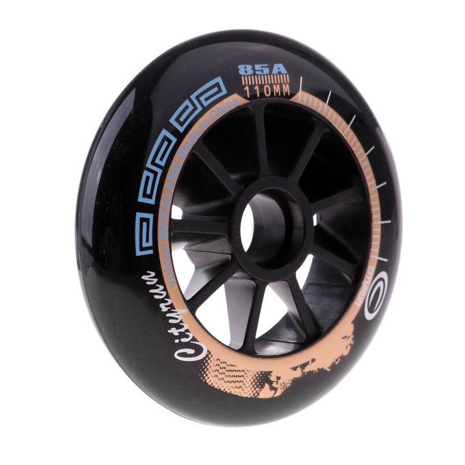 Replacement Inline Roller Skate Wheels For Men Women 110mm Black