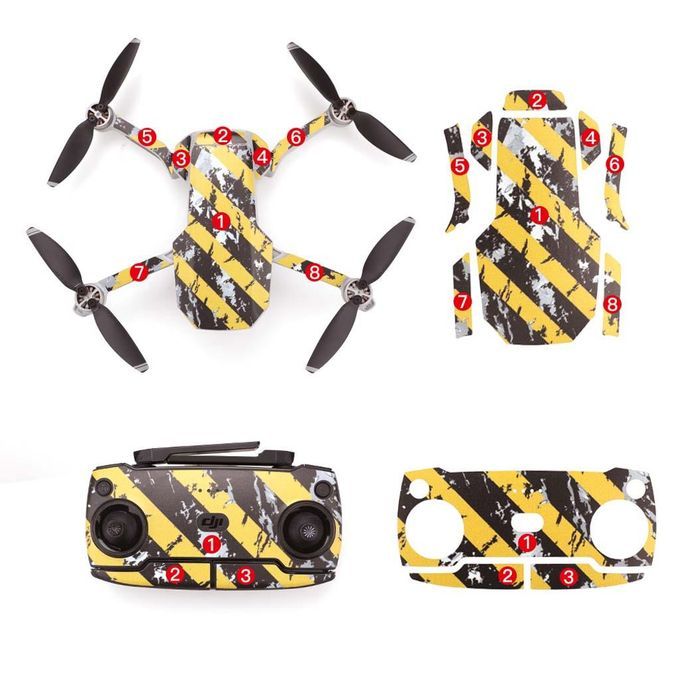 Suitable For   Mini Done Sticker Body & Remote Control Full